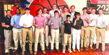 Briarfield athletes receive tourney rings