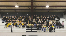 Briarfield students wore black and gold in memory of Neville High School junior Tarver Braddock